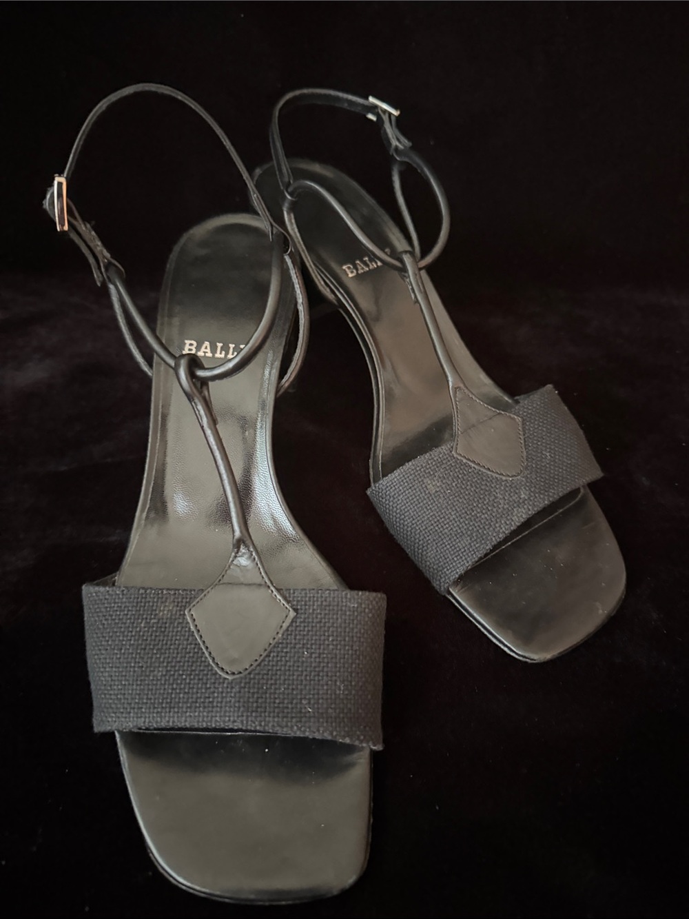 BALLY Strap Heels
